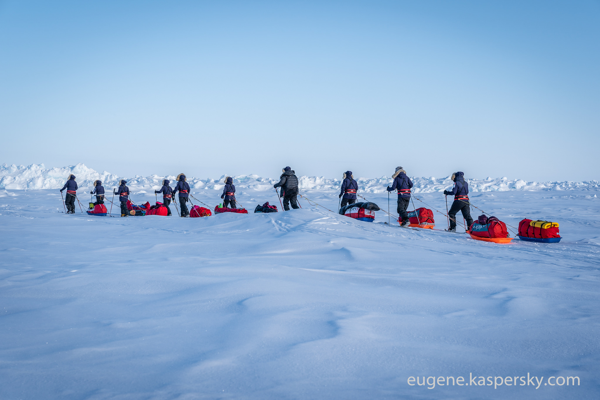 Barneo Camp (North Pole), дрейфующая станция Барнео (Северный Полюс)